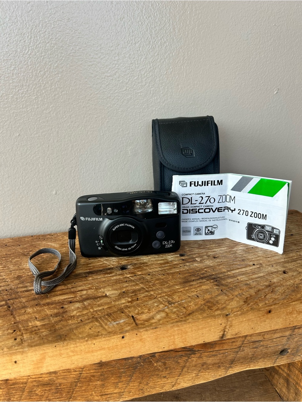 VTG Fujifilm DL-270 Zoom Point and Shot 35mm Film Camera